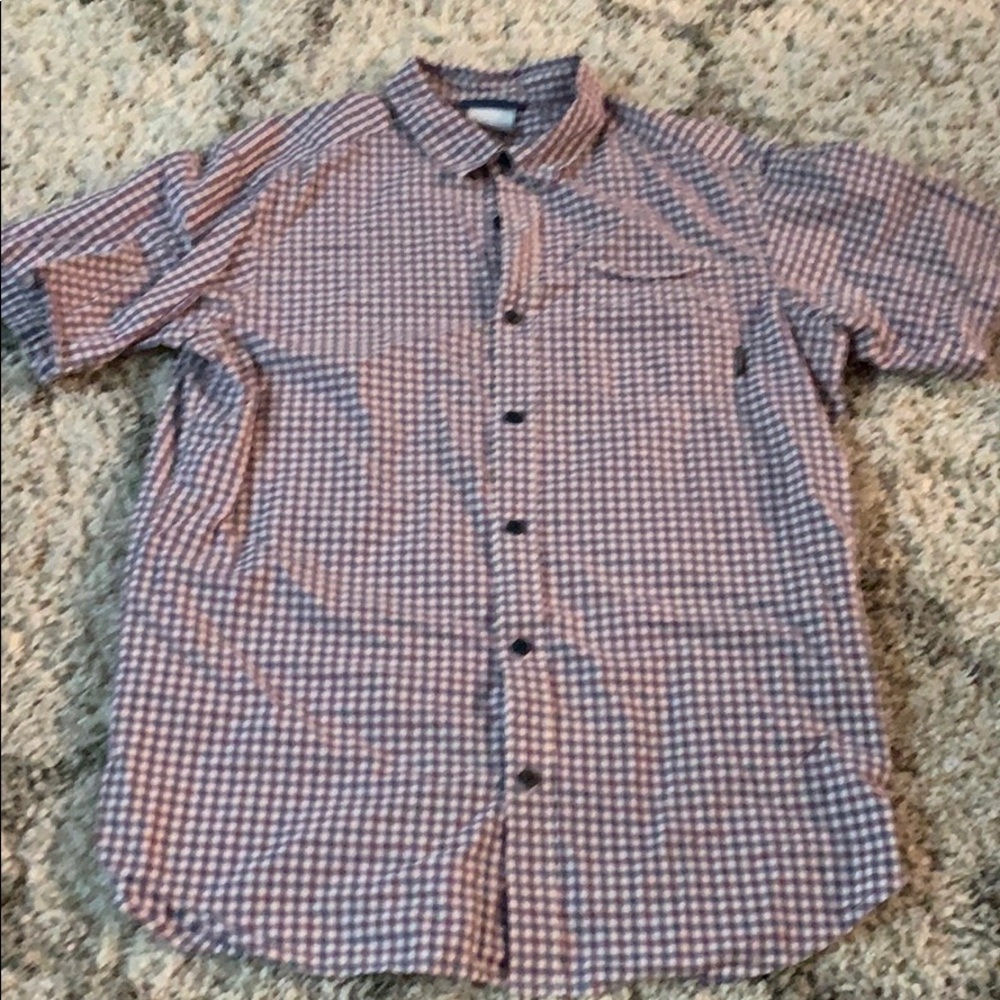 Columbia short sleeve button down